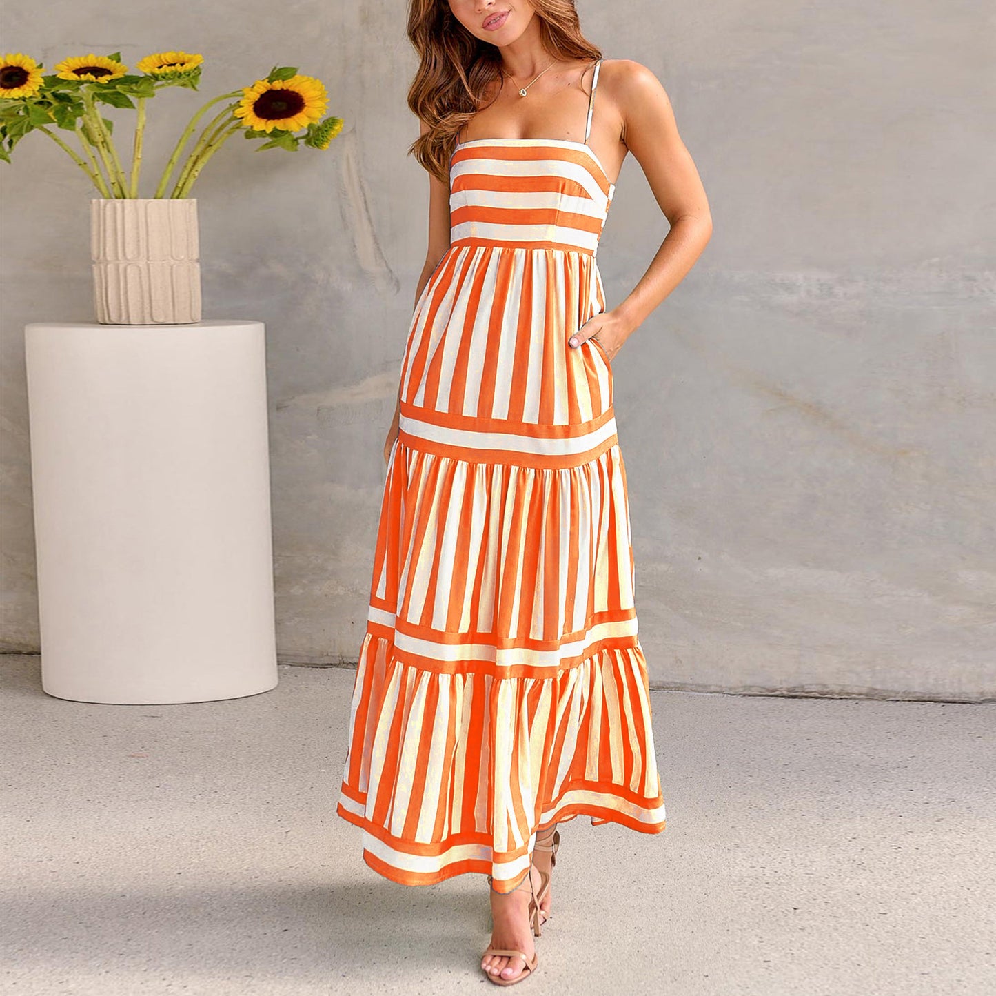 Robe Longue Bohème Été