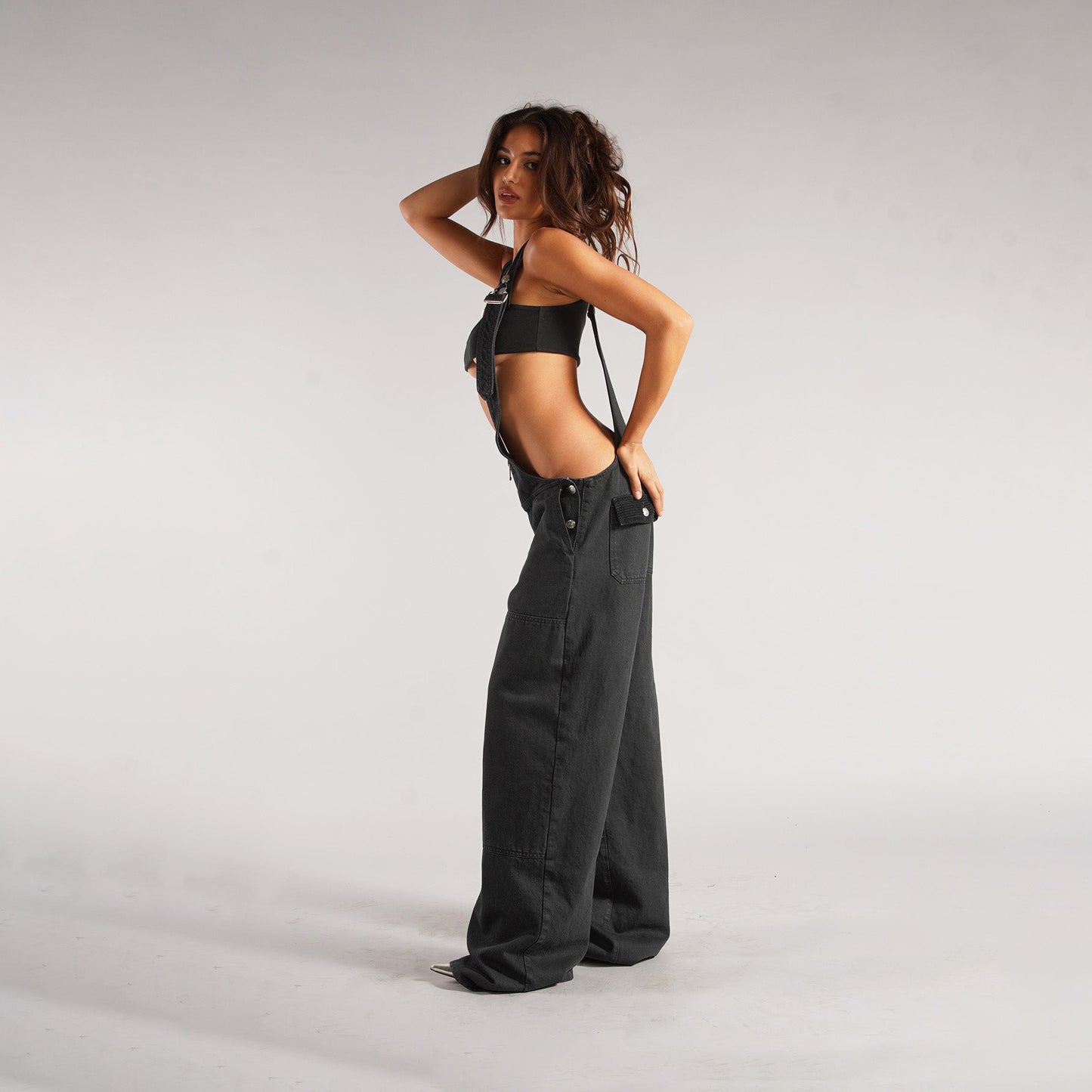 Salopette Y2K Zippée en Jean